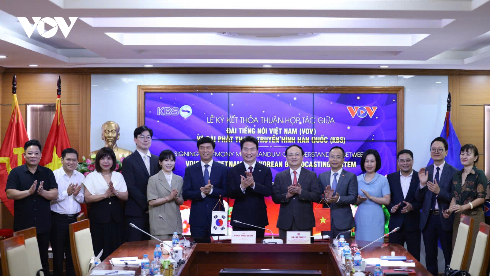VOV và KBS ký kết hợp tác: Thắt chặt tình hữu nghị Việt Nam - Hàn Quốc