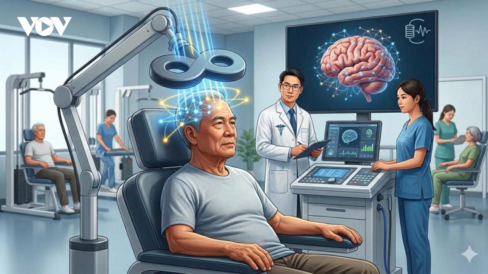 Kích thích từ trường xuyên sọ: Bước tiến trong phục hồi chức năng sau đột quỵ