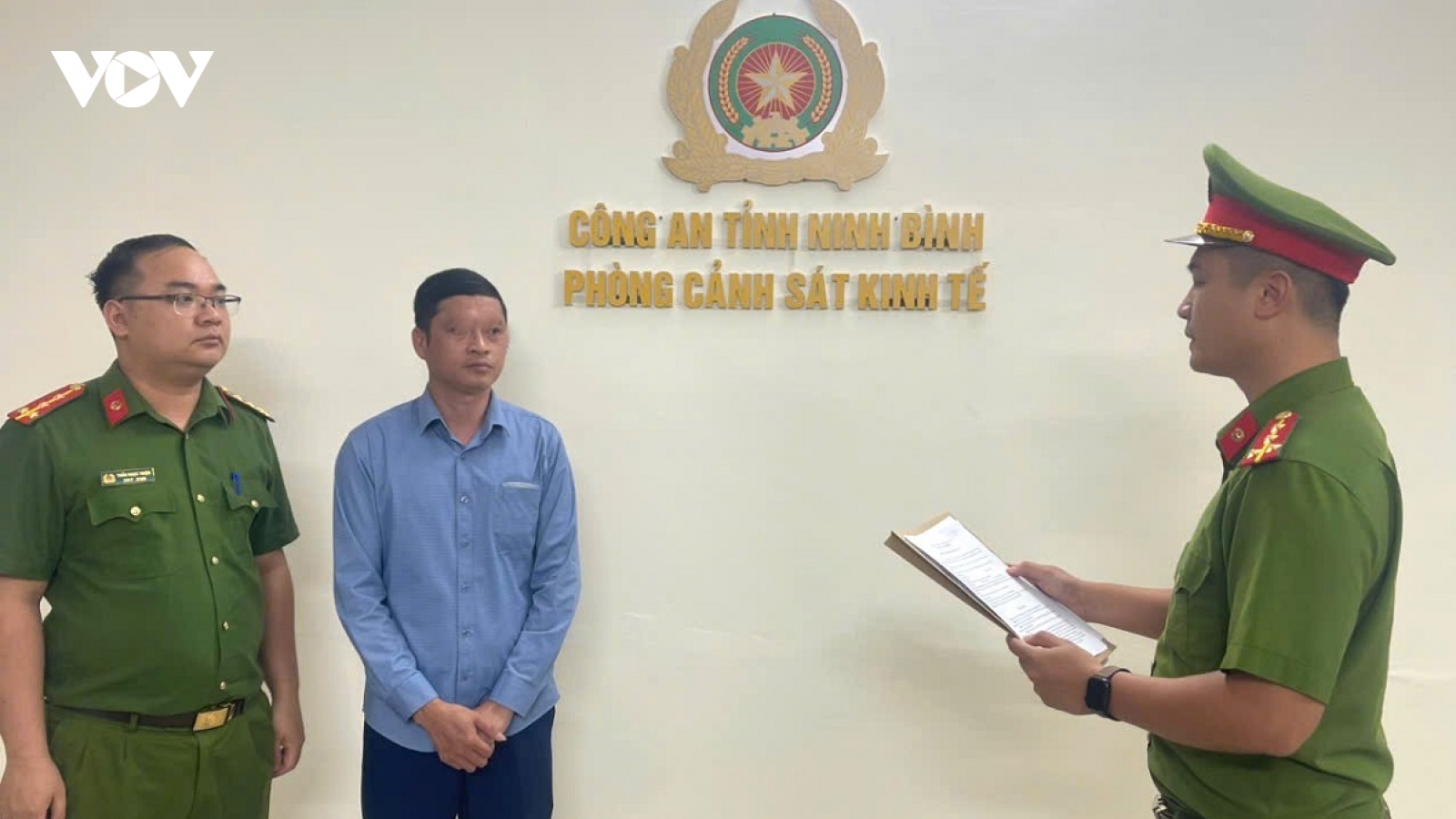 Ăn chặn tiền cứu trợ thiên tai, nguyên cán bộ xã Hải Anh (Ninh Bình) bị khởi tố