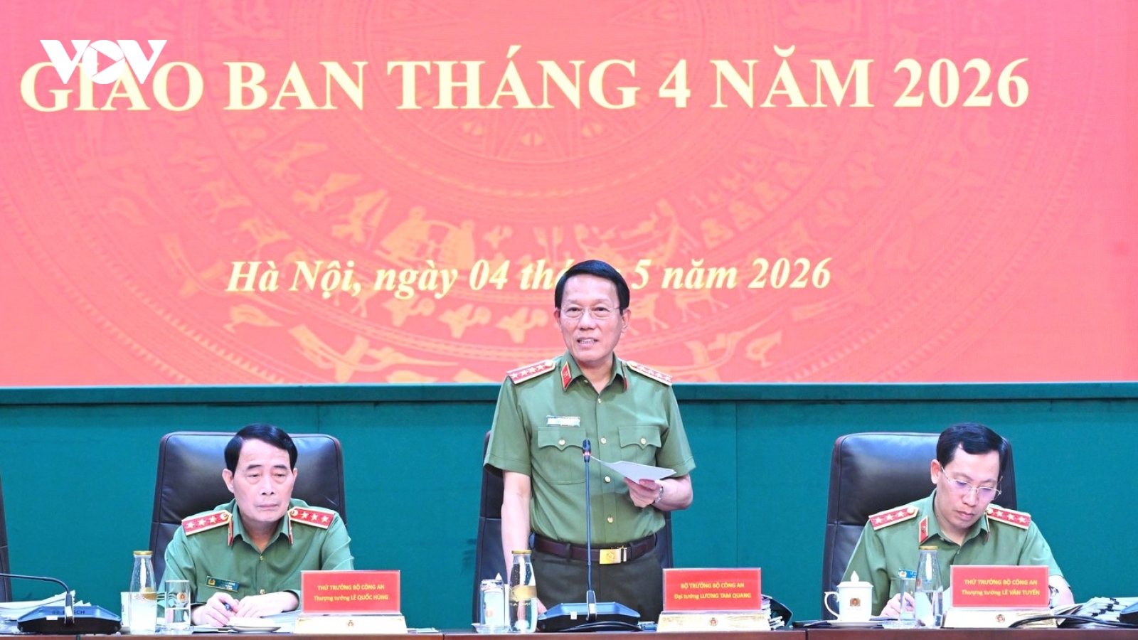 Đại tướng Lương Tam Quang: Tập trung các giải pháp kéo giảm tội phạm