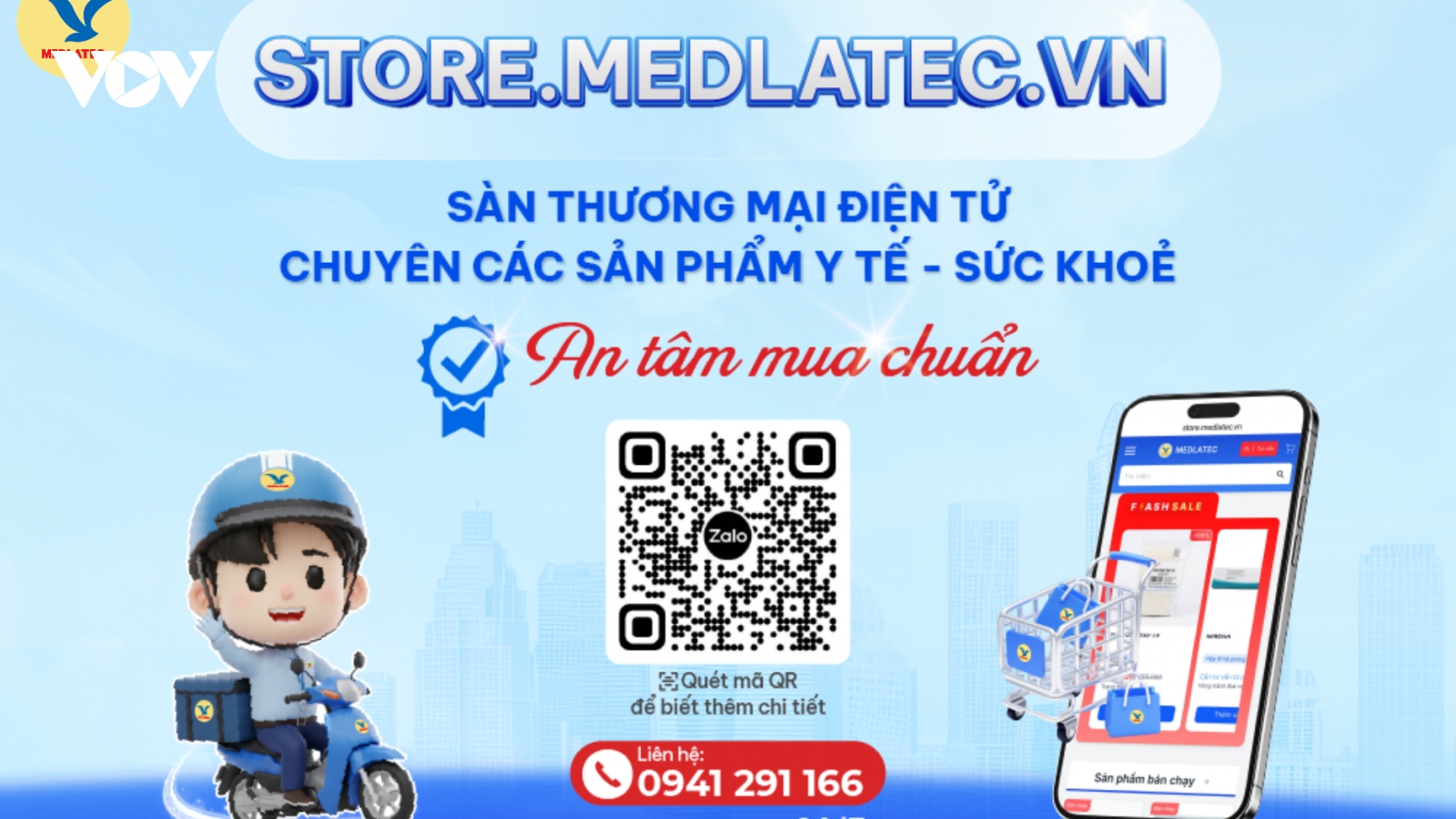 Ra mắt sàn thương mại điện tử chuyên các sản phẩm y tế, sức khỏe store.medlatec.vn