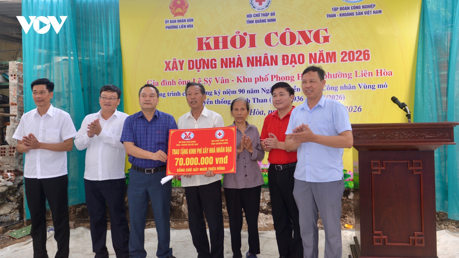 Quảng Ninh khởi công nhà nhân đạo cho hộ khó khăn về nhà ở
