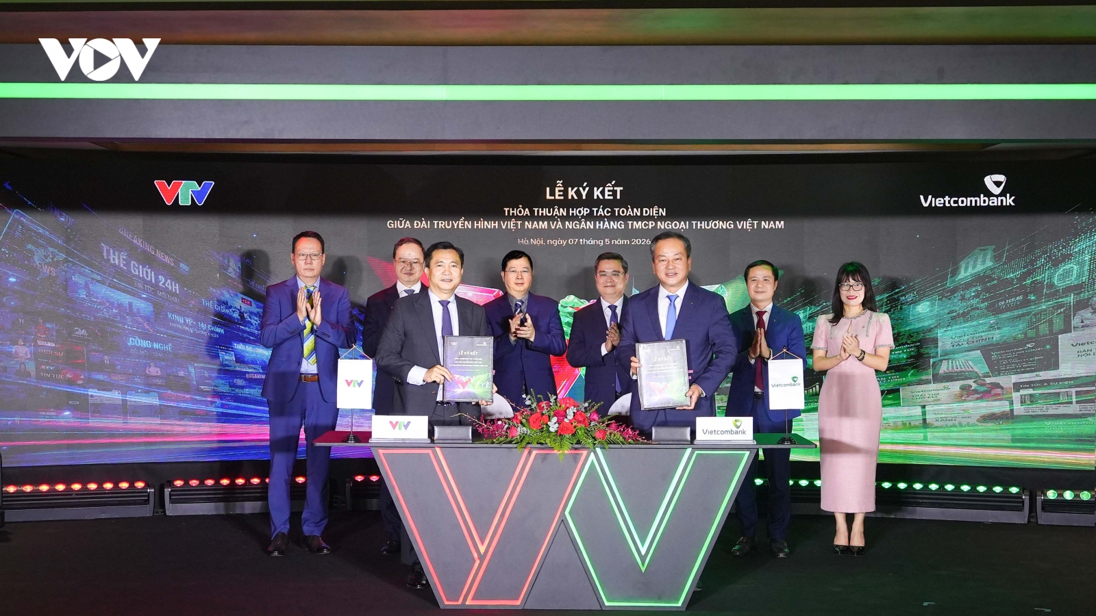 Vietcombank và VTV hợp tác toàn diện, mở ra không gian hội tụ trong kỷ nguyên số