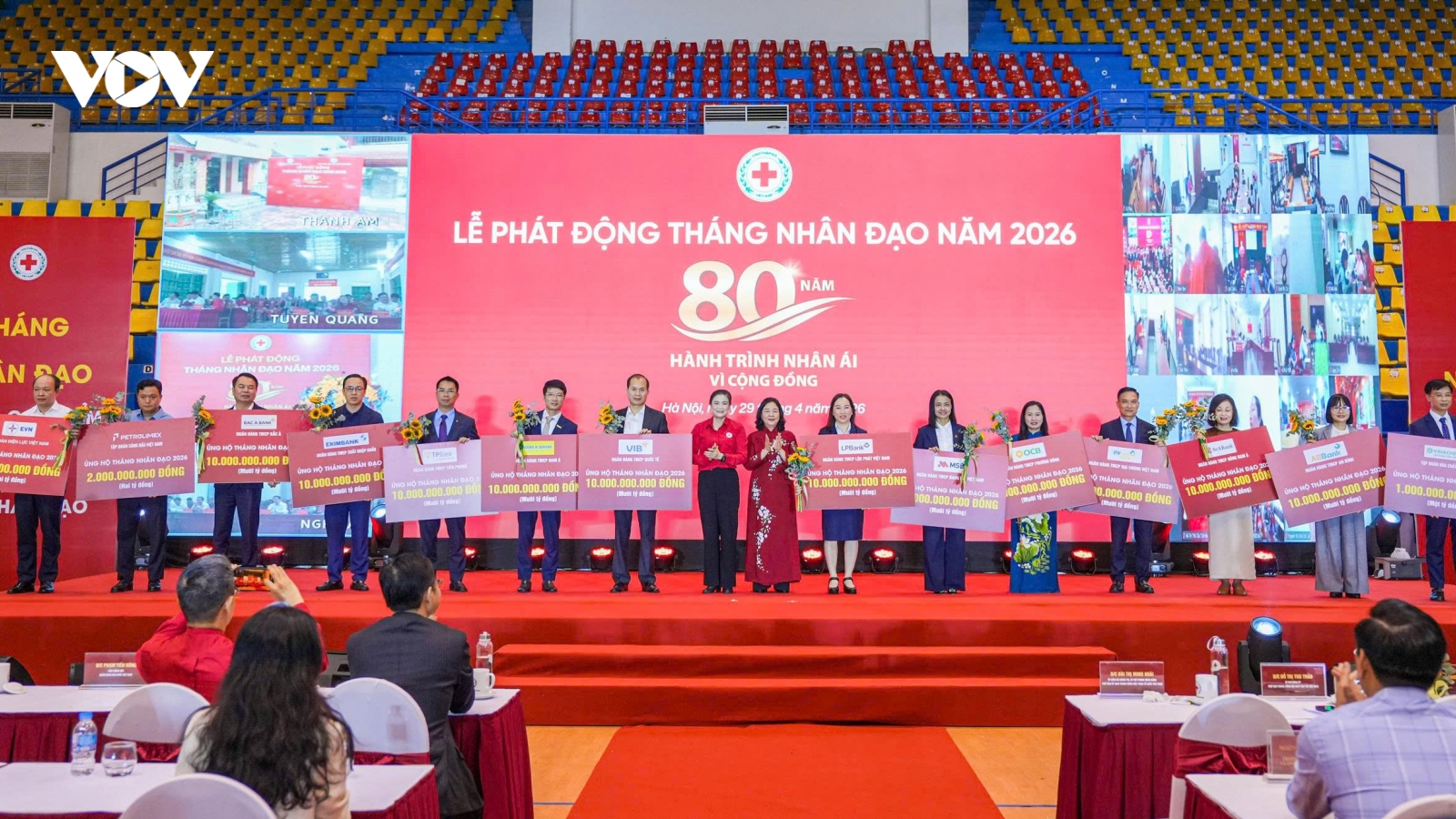 Eximbank đồng hành Tháng Nhân đạo 2026 - lan tỏa hành trình nhân ái vì cộng đồng