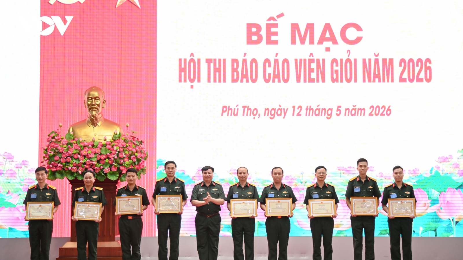 Quân khu 2 bế mạc Hội thi Báo cáo viên giỏi năm 2026