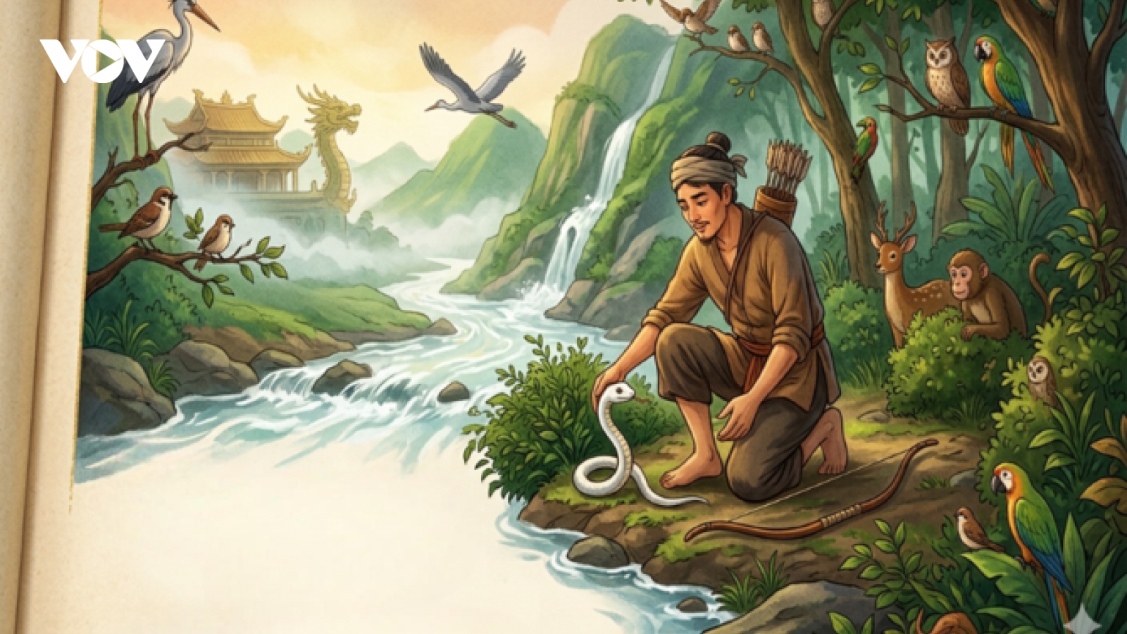 Truyện cổ tích: “Chàng thơ săn Halibu”