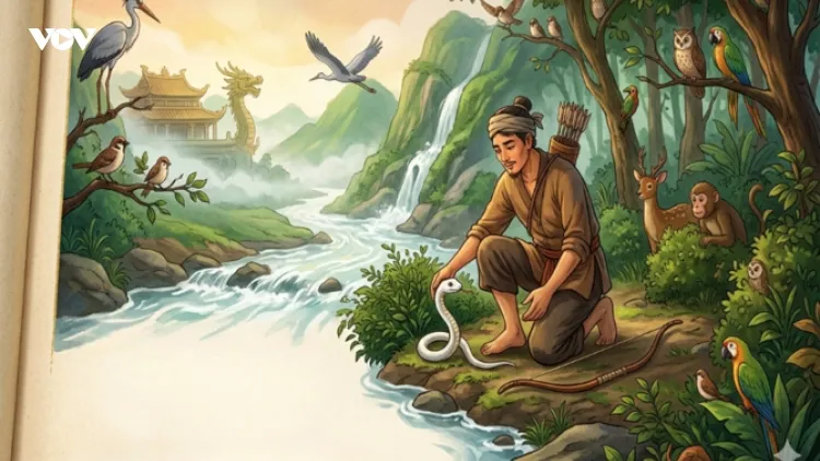 Truyện cổ tích: “Chàng thơ săn Halibu”