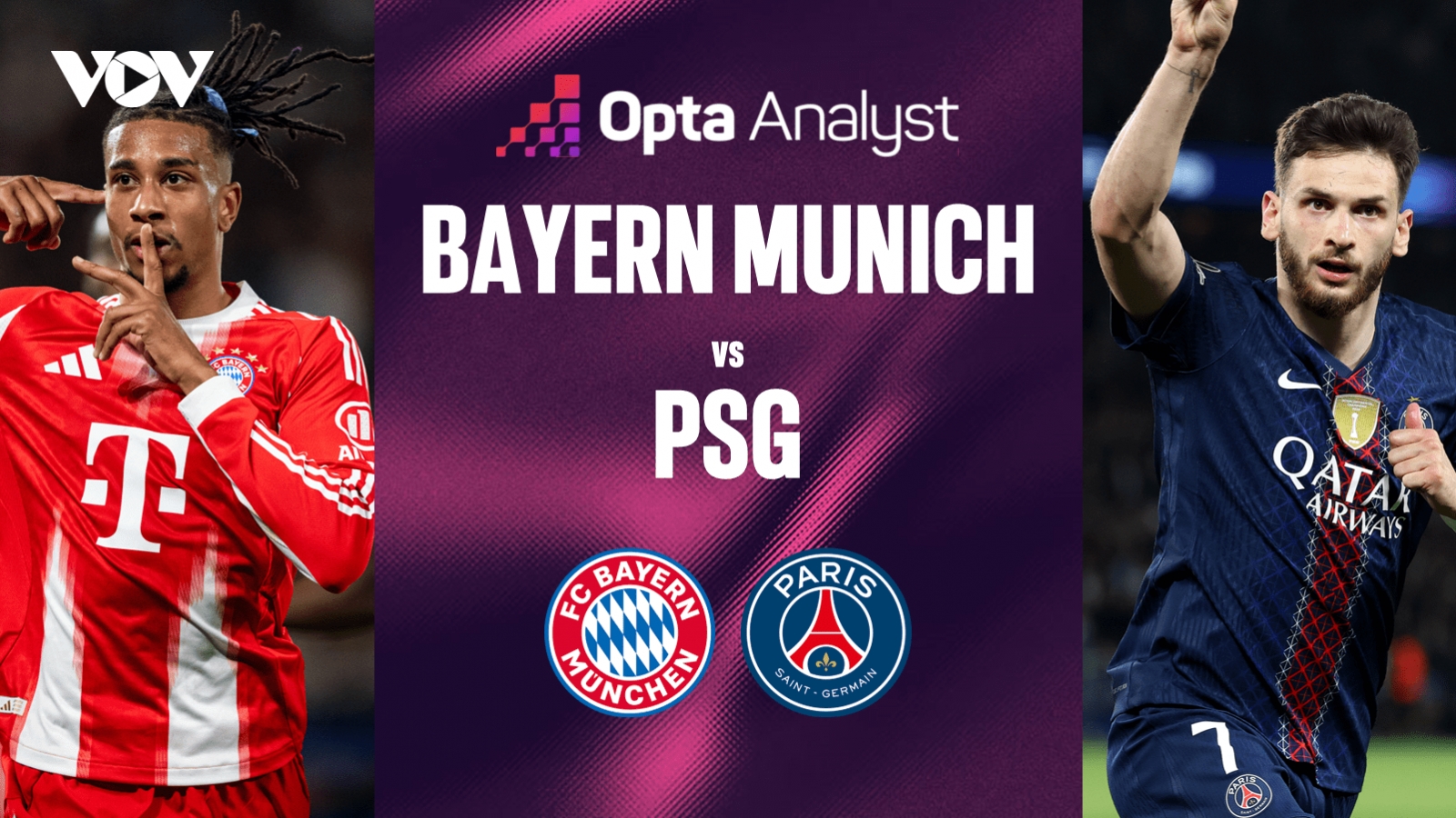 Lịch sử đối đầu Bayern vs PSG trước bán kết lượt về Cúp C1 châu Âu 2025/2026
