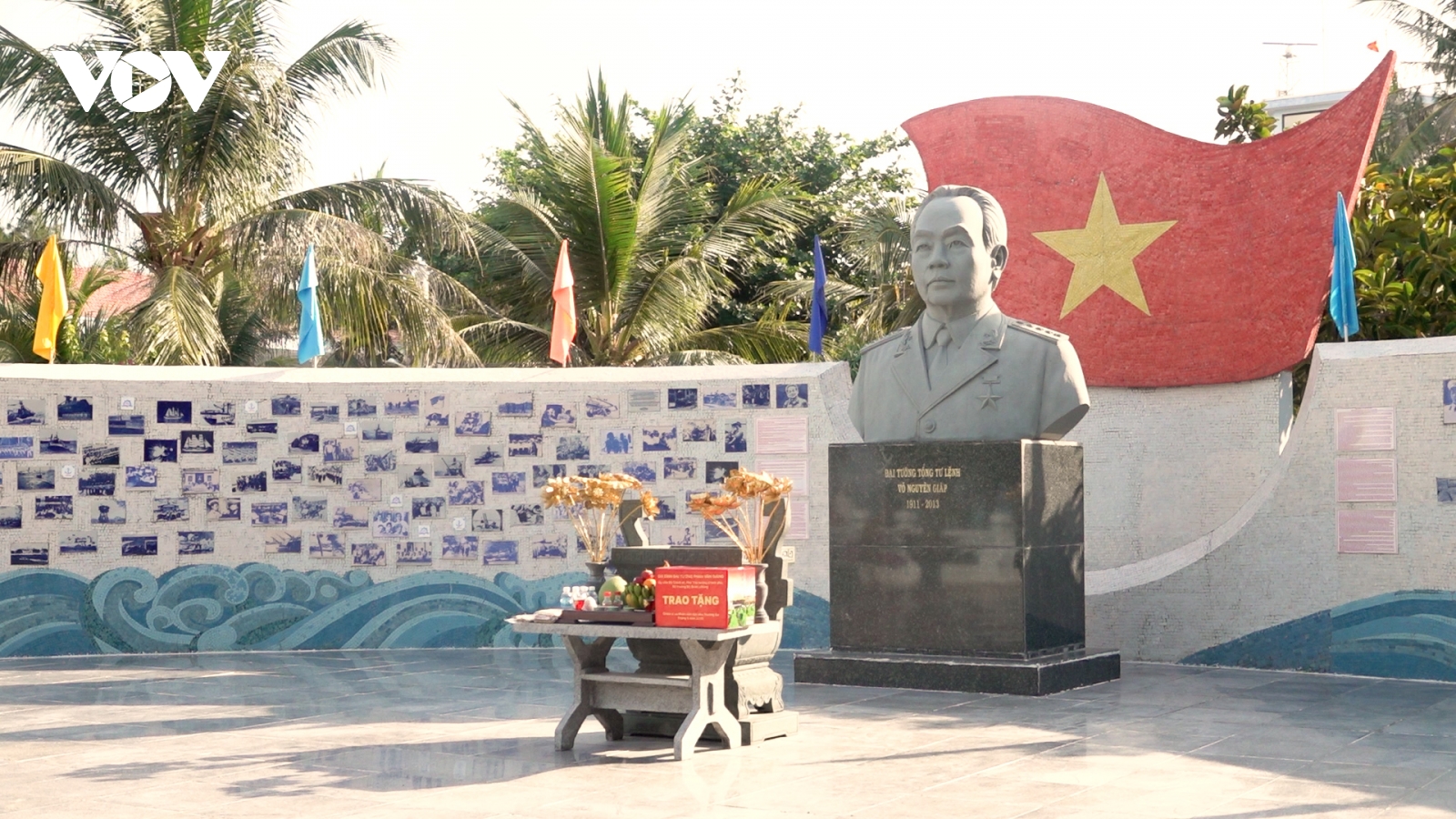 Công viên Đại tướng Võ Nguyên Giáp - “địa chỉ đỏ” ý nghĩa trên đảo Sơn Ca