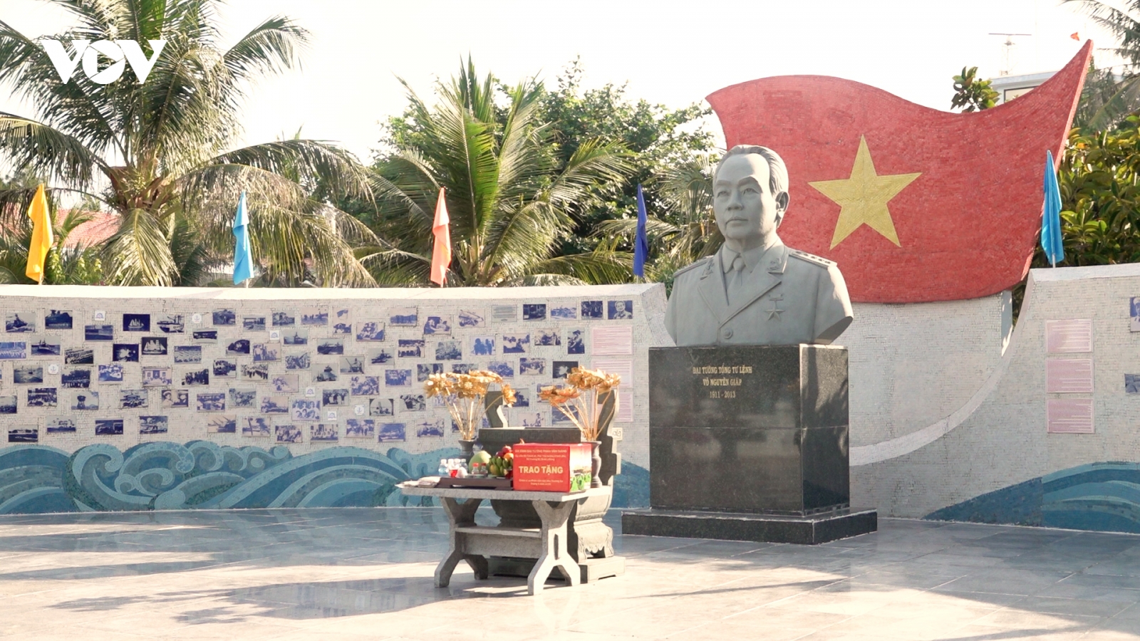 Công viên Đại tướng Võ Nguyên Giáp - “địa chỉ đỏ” ý nghĩa trên đảo Sơn Ca