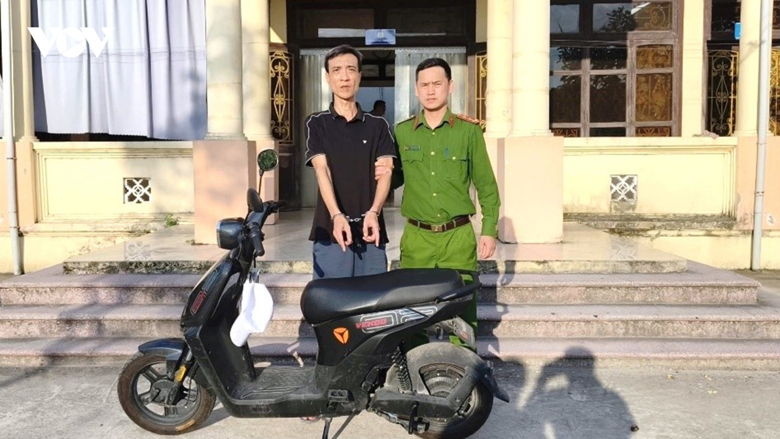Công an tỉnh Ninh Bình điều tra, bắt giữ đối tượng trộm cắp xe máy điện