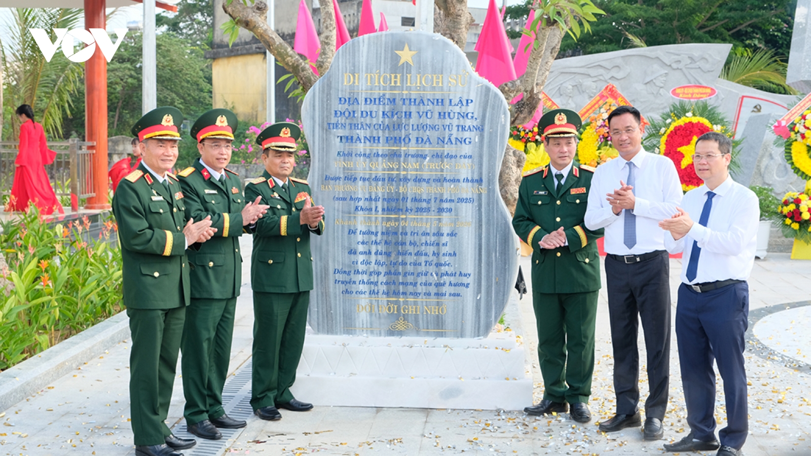 Đà Nẵng khánh thành Khu di tích Đội du kích Vũ Hùng