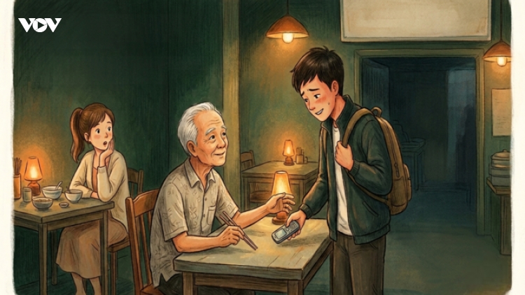 Truyện kể: “Chiếc điện thoại bị mất”