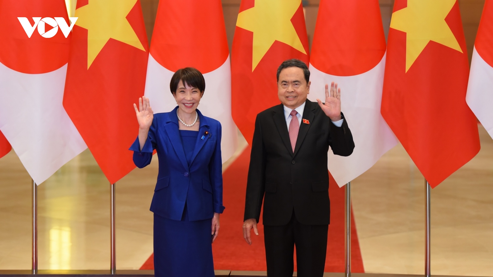 Chủ tịch Quốc hội Trần Thanh Mẫn hội kiến Thủ tướng Nhật Bản Takaichi Sanae