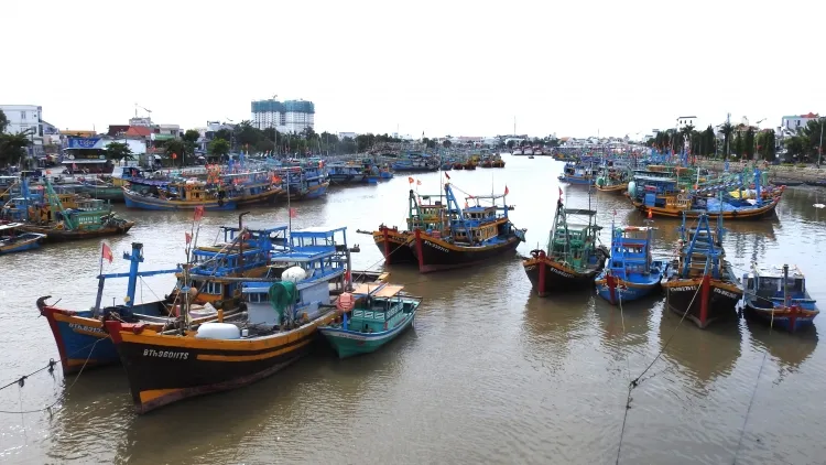 Cửa biển ở Lâm Đồng bị bồi lắng nghiêm trọng
