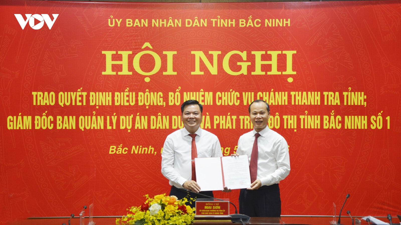 Ông Hồ Nguyên Hồng giữ chức Chánh Thanh tra tỉnh Bắc Ninh