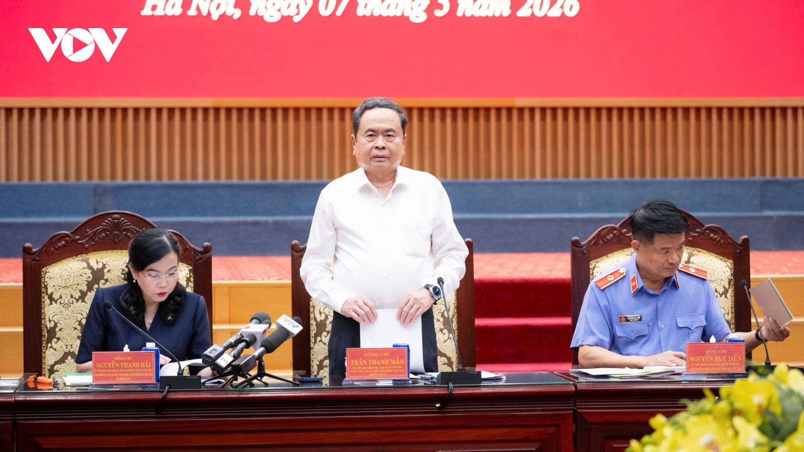 Đoàn kiểm tra, giám sát của Bộ Chính trị làm việc với Viện KSND tối cao