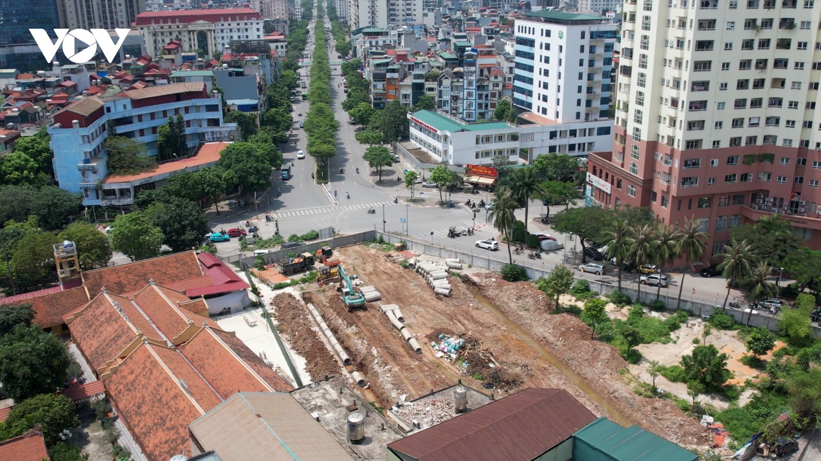 Dự án vành đai 2,5 qua phường Yên Hòa, Hà Nội mới có 125 hộ dân bàn giao mặt bằng