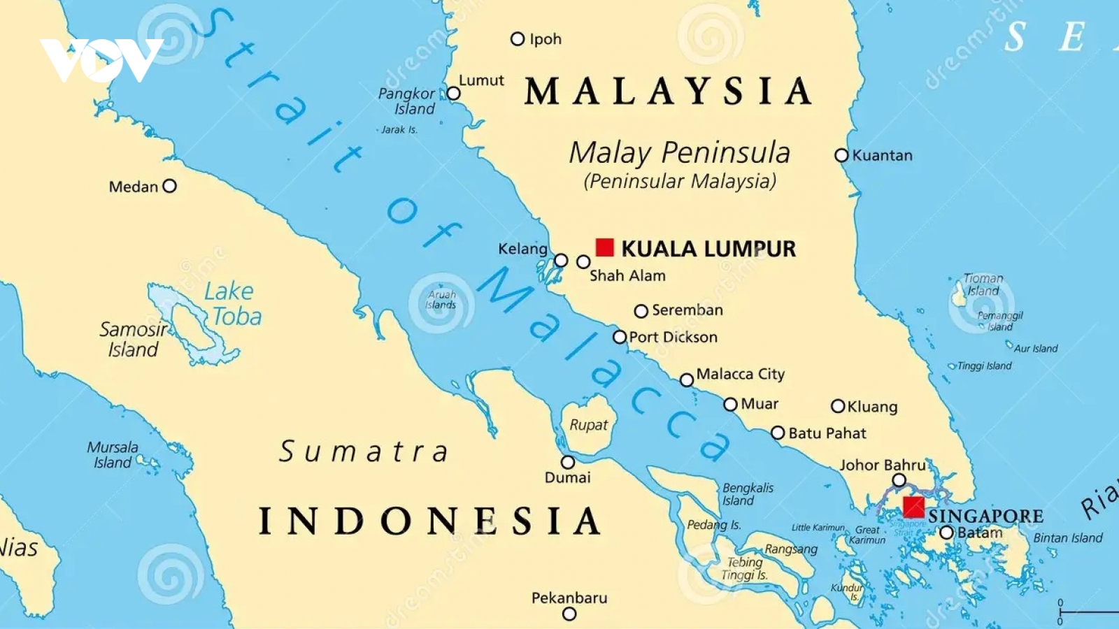 Singapore cùng Indonesia và Malaysia duy trì eo biển Malacca mở cửa