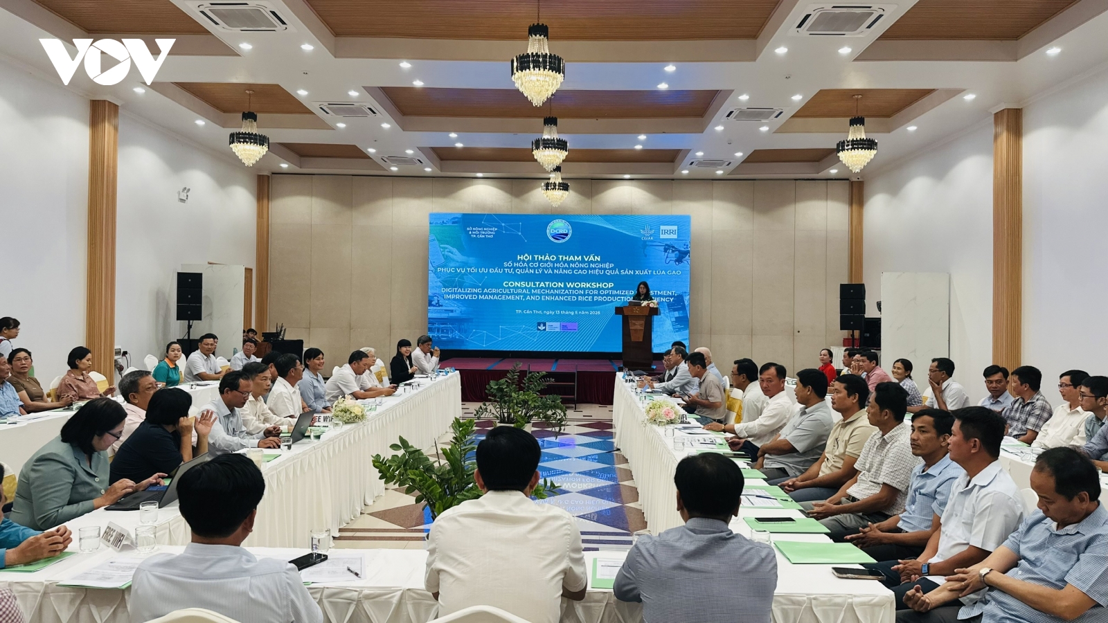 Số hóa cơ giới hóa nông nghiệp, nâng cao hiệu quả sản xuất lúa gạo vùng ĐBSCL