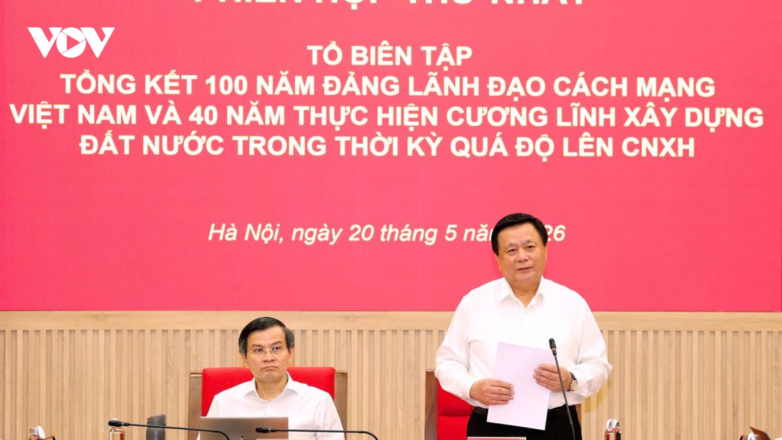Tổng kết 100 năm Đảng lãnh đạo cách mạng Việt Nam là nhiệm vụ đặc biệt quan trọng