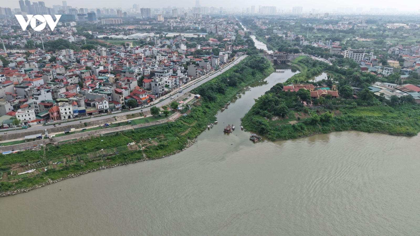 Dự án kênh Thụy Phương gấp rút về đích, kỳ vọng “giải cứu” sông Tô Lịch