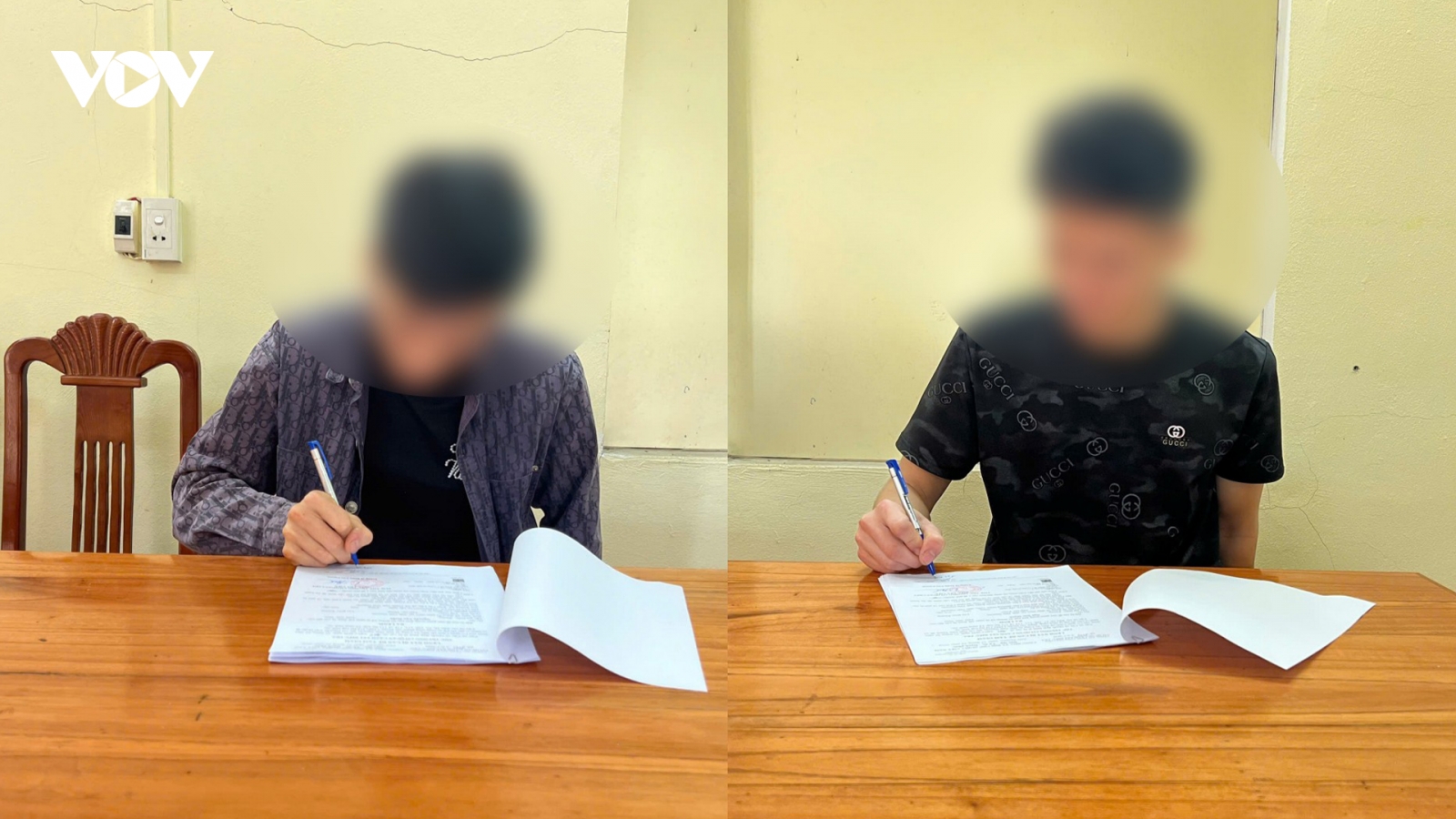 Khởi tố 2 thanh niên ném đá làm vỡ kính ô tô, gây rối trật tự công cộng