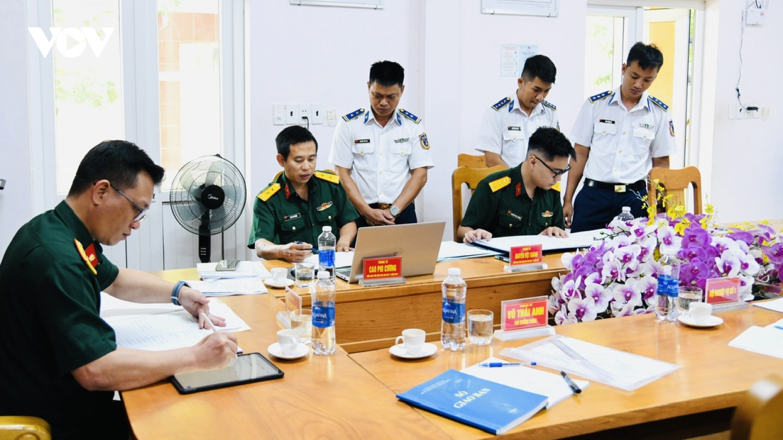 Kiểm sát công tác xử lý tin tội phạm tại Vùng Cảnh sát biển 3