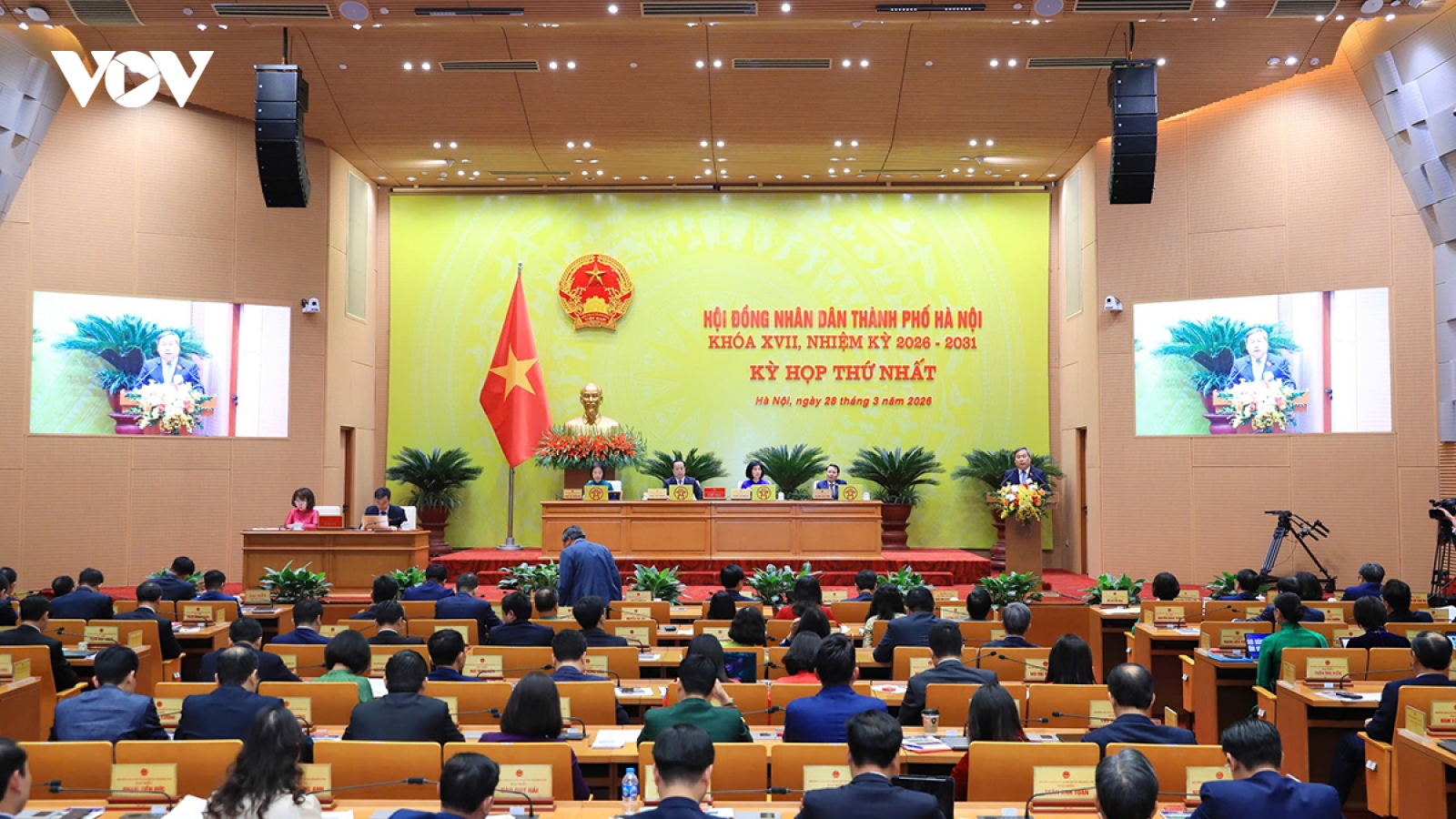 Khai mạc kỳ họp HĐND TP Hà Nội xem xét nhiều chính sách, dự án trọng điểm