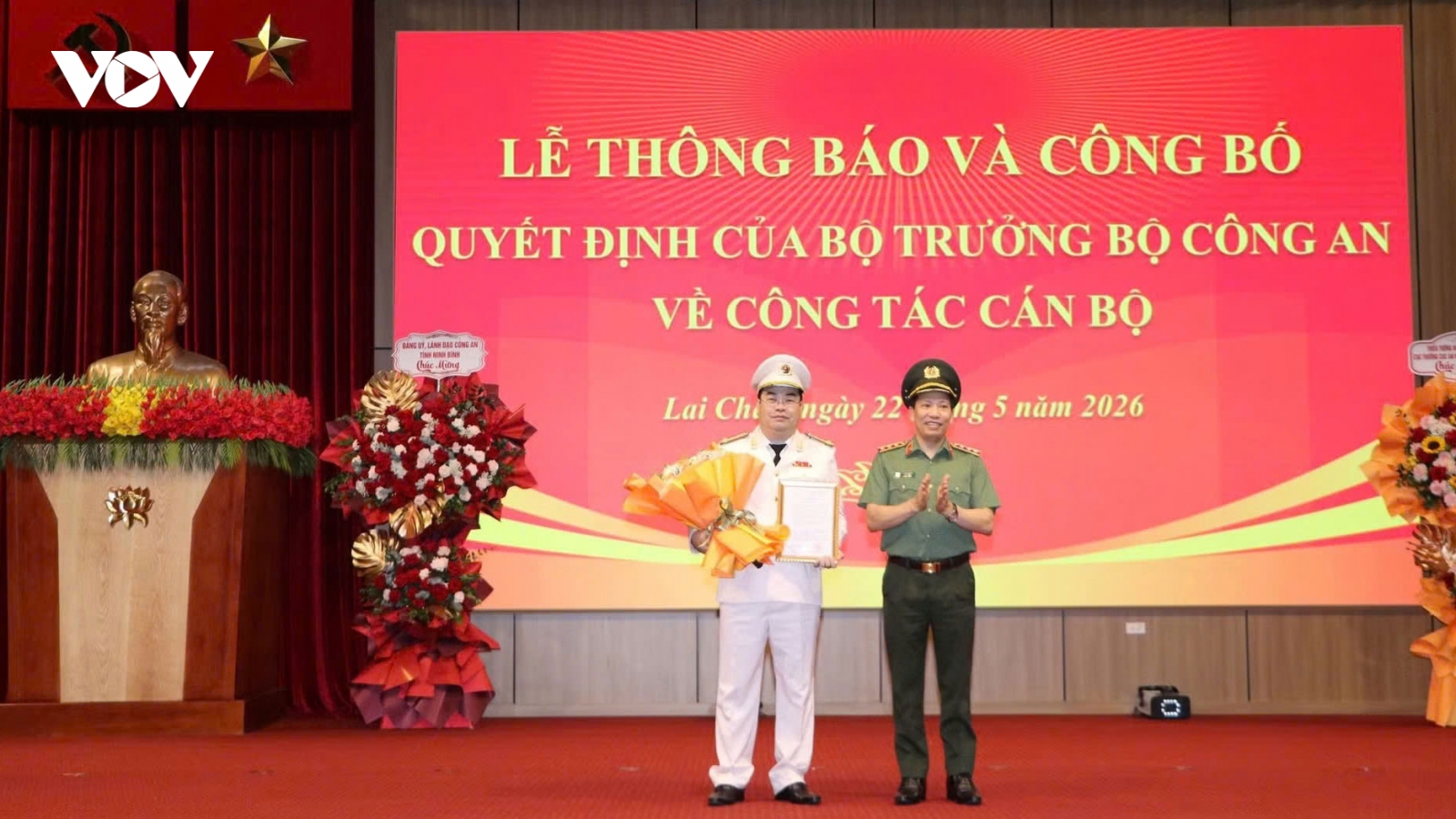 Lai Châu có tân Giám đốc Công an tỉnh