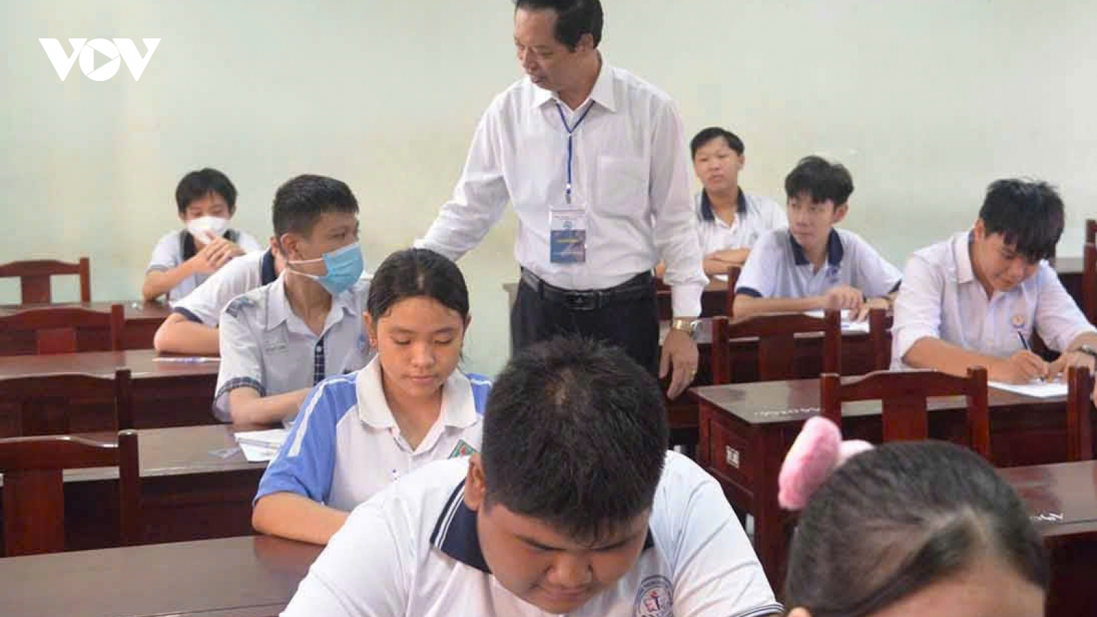 Nhiều điểm thi tốt nghiệp THPT đặt ngay các xã đảo ở Đồng Tháp