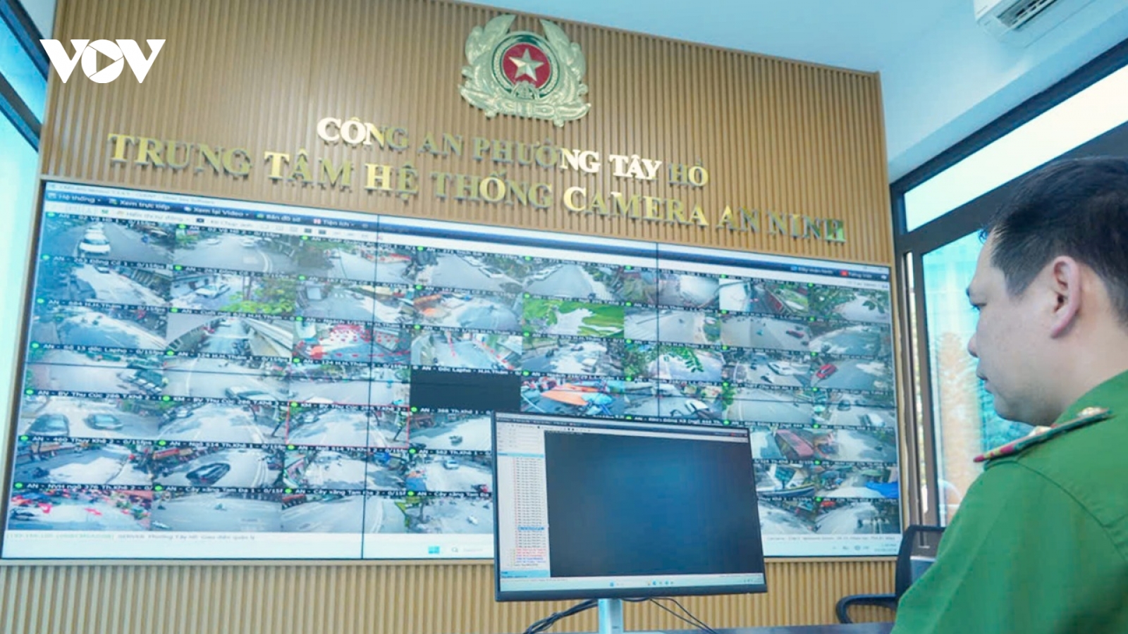 Hệ thống "mắt thần" của công an phường ở Hà Nội: Trợ thủ đắc lực truy dấu vi phạm