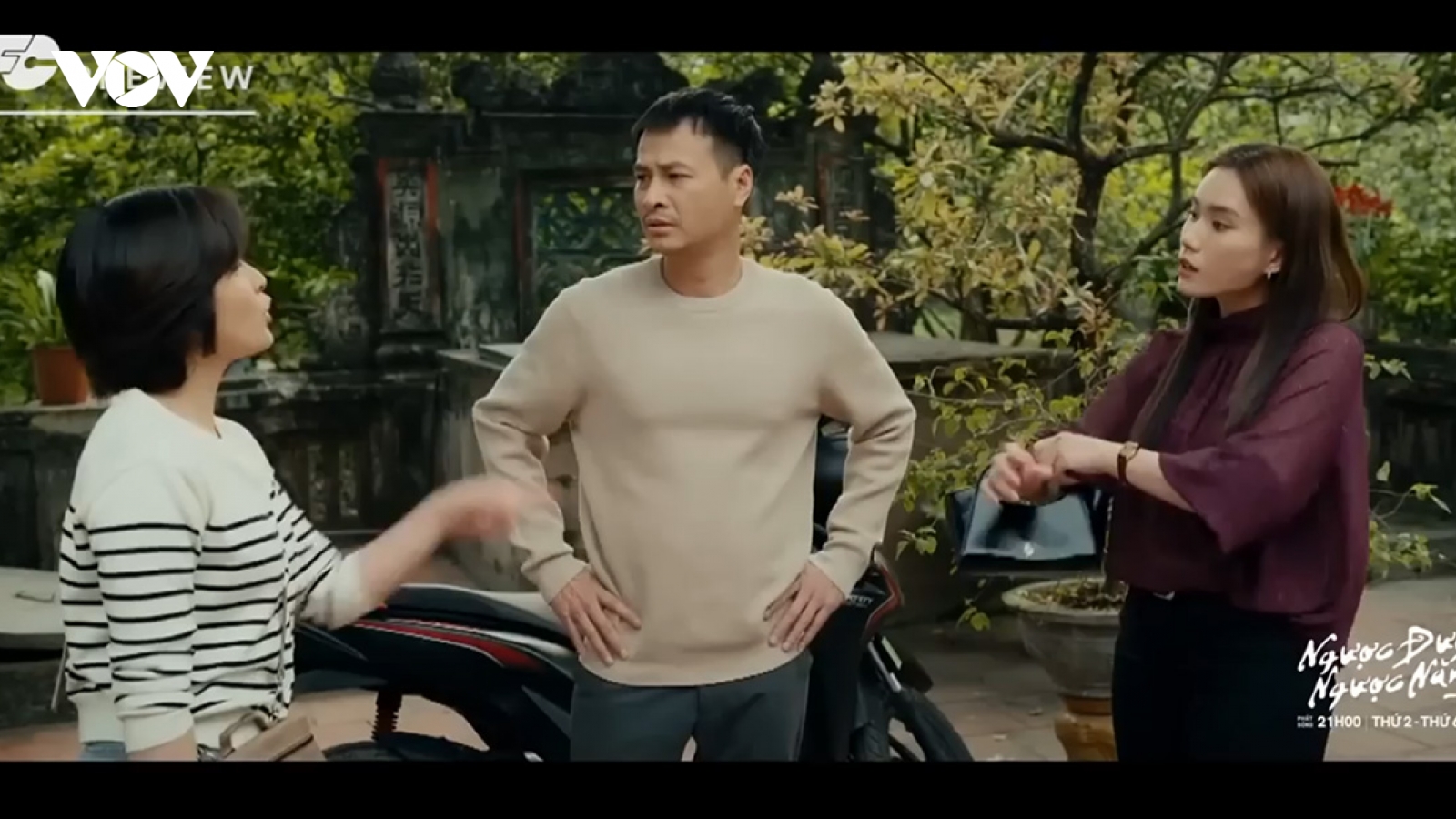 “Ngược đường ngược nắng” tập 21: Em ông Phúc nói bà Diện là hèn nếu trốn không gặp