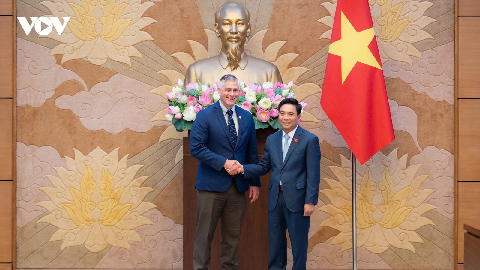 Phó Chủ tịch Quốc hội Nguyễn Doãn Anh tiếp Đoàn nghị sĩ Hoa Kỳ