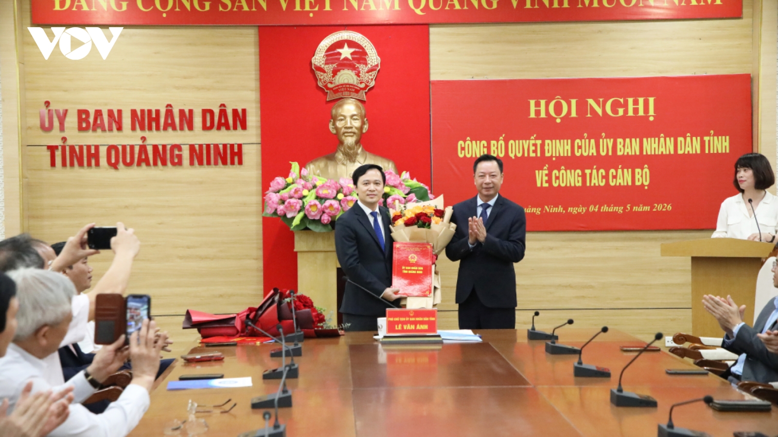Quảng Ninh bổ nhiệm nhiều cán bộ sở, ngành