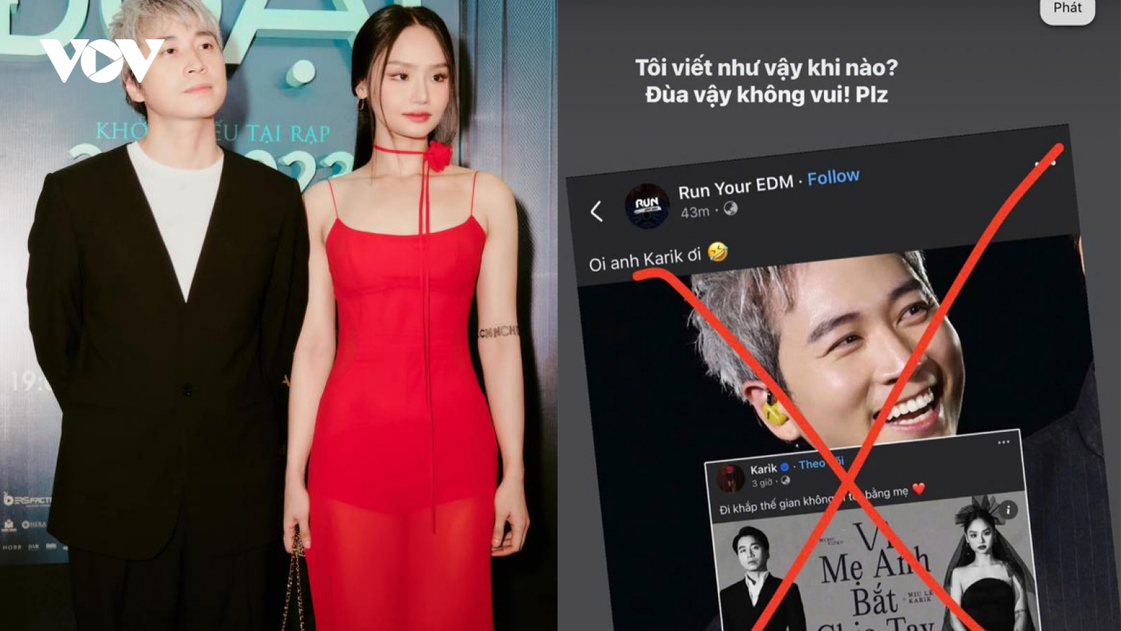 Sao Việt 12-5: Karik bức xúc vì bị xuyên tạc thông tin liên quan đến Miu Lê