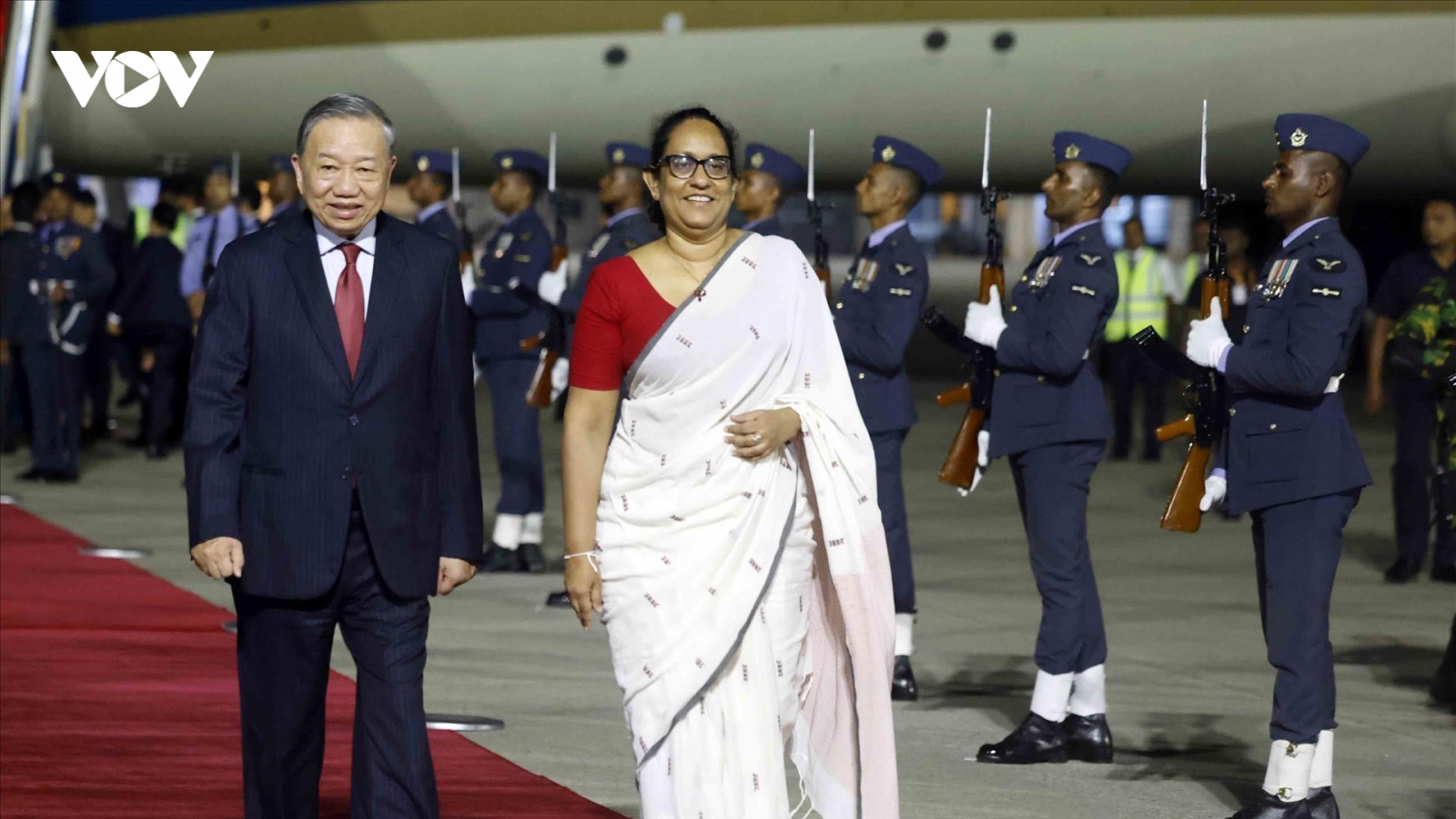 Tổng Bí thư, Chủ tịch nước Tô Lâm bắt đầu thăm cấp Nhà nước tới Sri Lanka