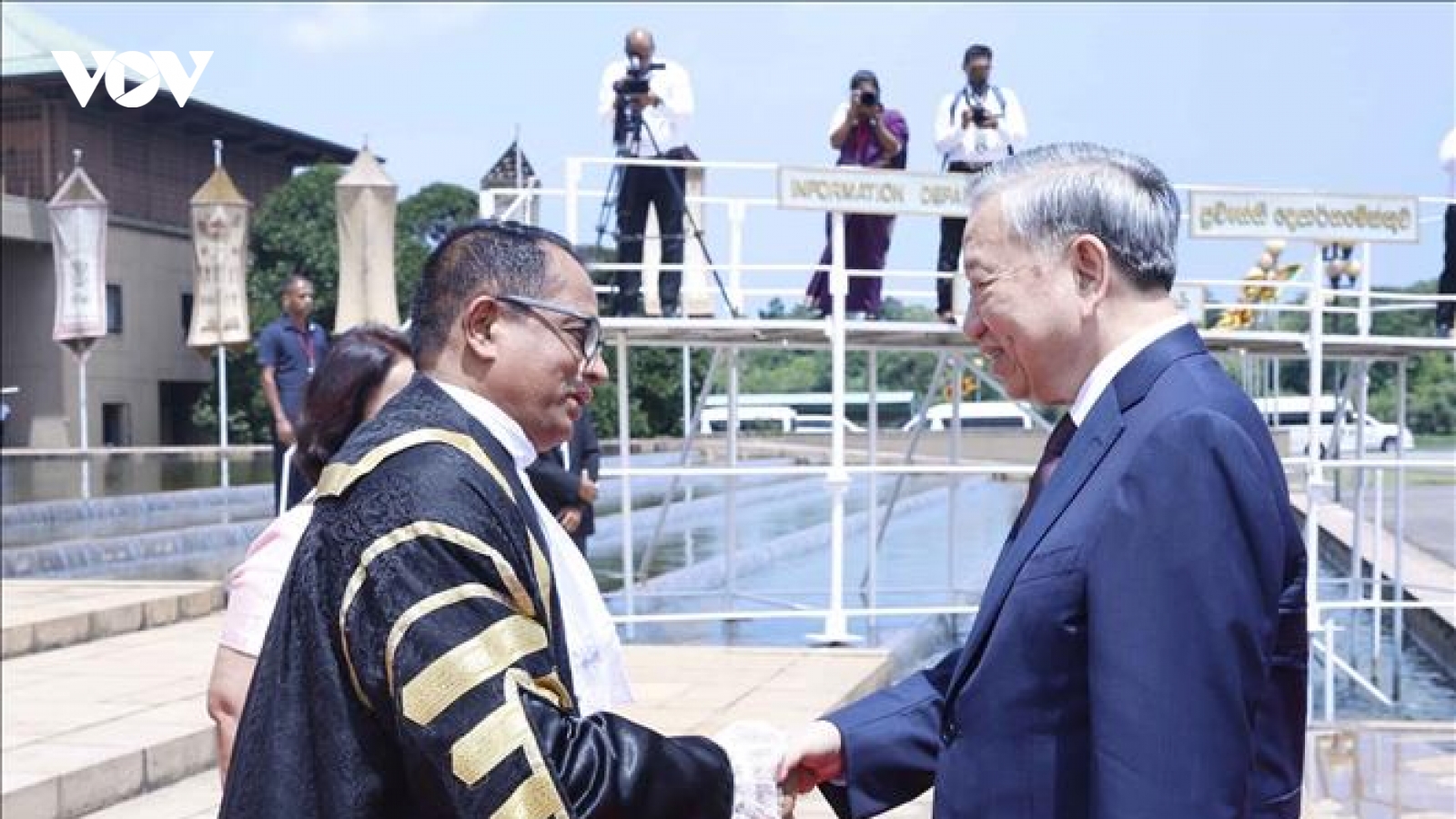 Tổng Bí thư, Chủ tịch nước Tô Lâm hội kiến Chủ tịch Quốc hội Sri Lanka