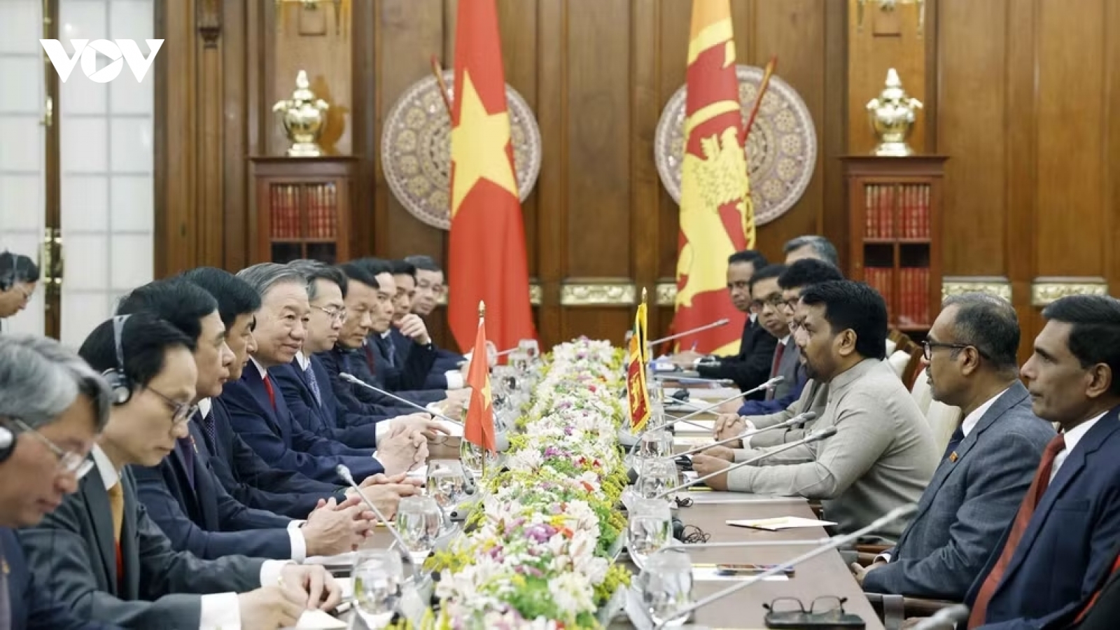 Tổng Bí thư, Chủ tịch nước Tô Lâm hội đàm với Tổng thống Sri Lanka