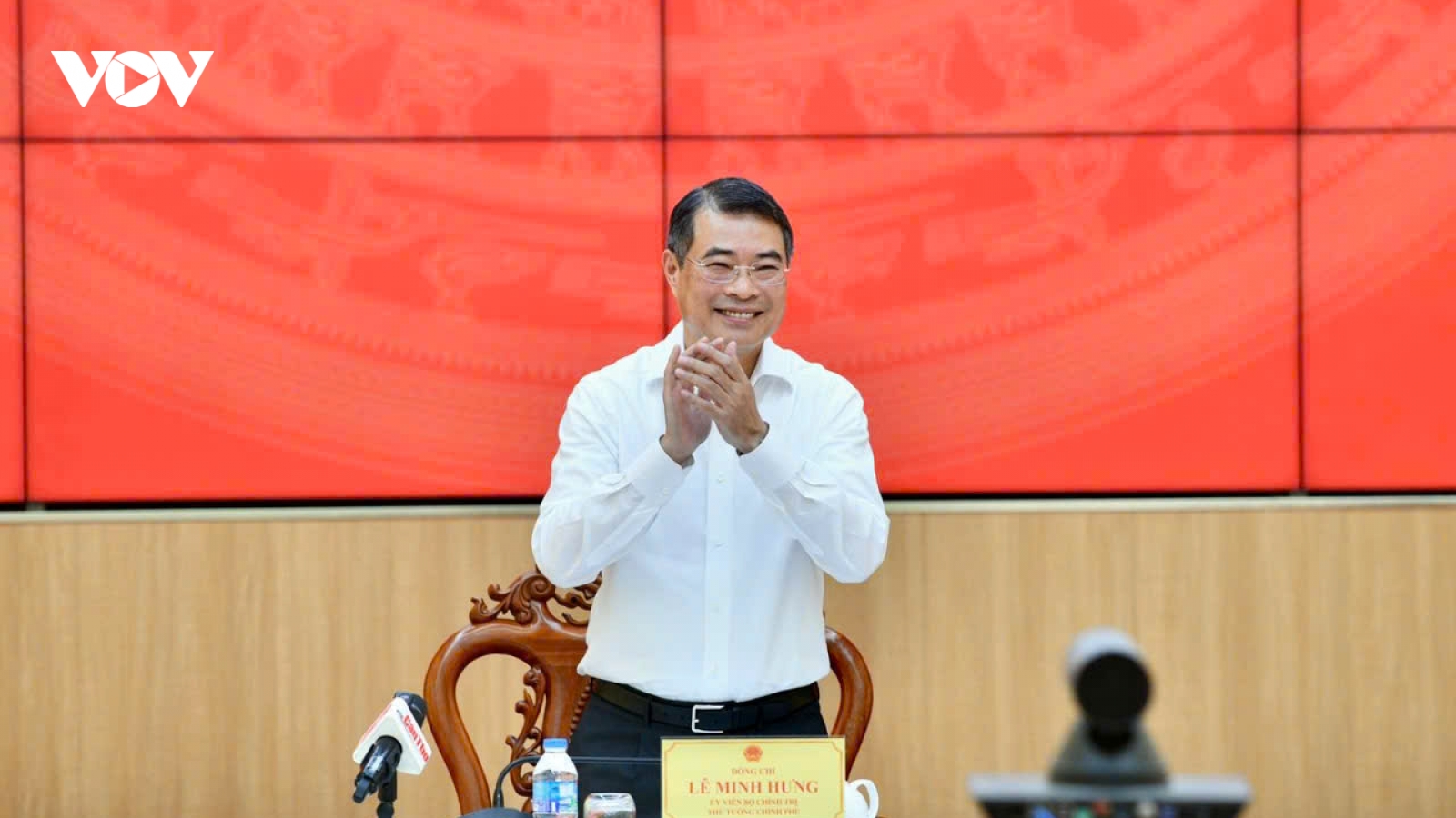 Thủ tướng Lê Minh Hưng làm việc với Ban Thường vụ Thành ủy Cần Thơ
