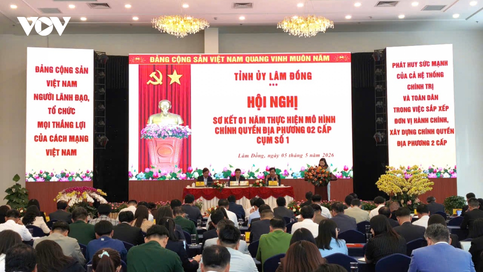 Lâm Đồng sơ kết mô hình chính quyền 2 cấp: Nêu rõ khó khăn, vướng mắc