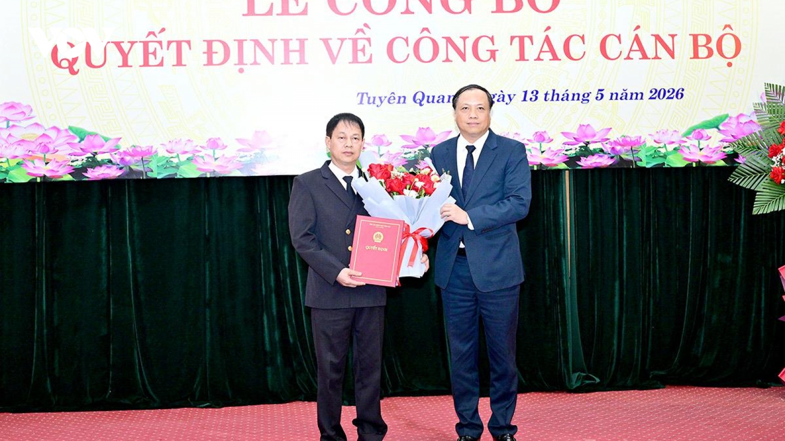 Công bố Quyết định điều động, bổ nhiệm Chánh án Tòa án nhân dân tỉnh Tuyên Quang