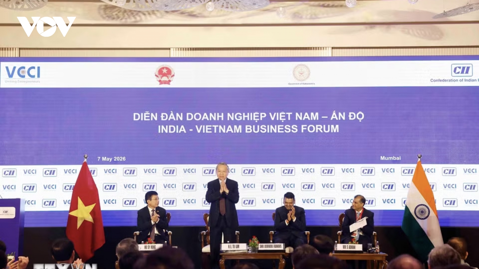 Tổng Bí thư, Chủ tịch nước phát biểu tại Diễn đàn Doanh nghiệp Việt Nam-Ấn Độ