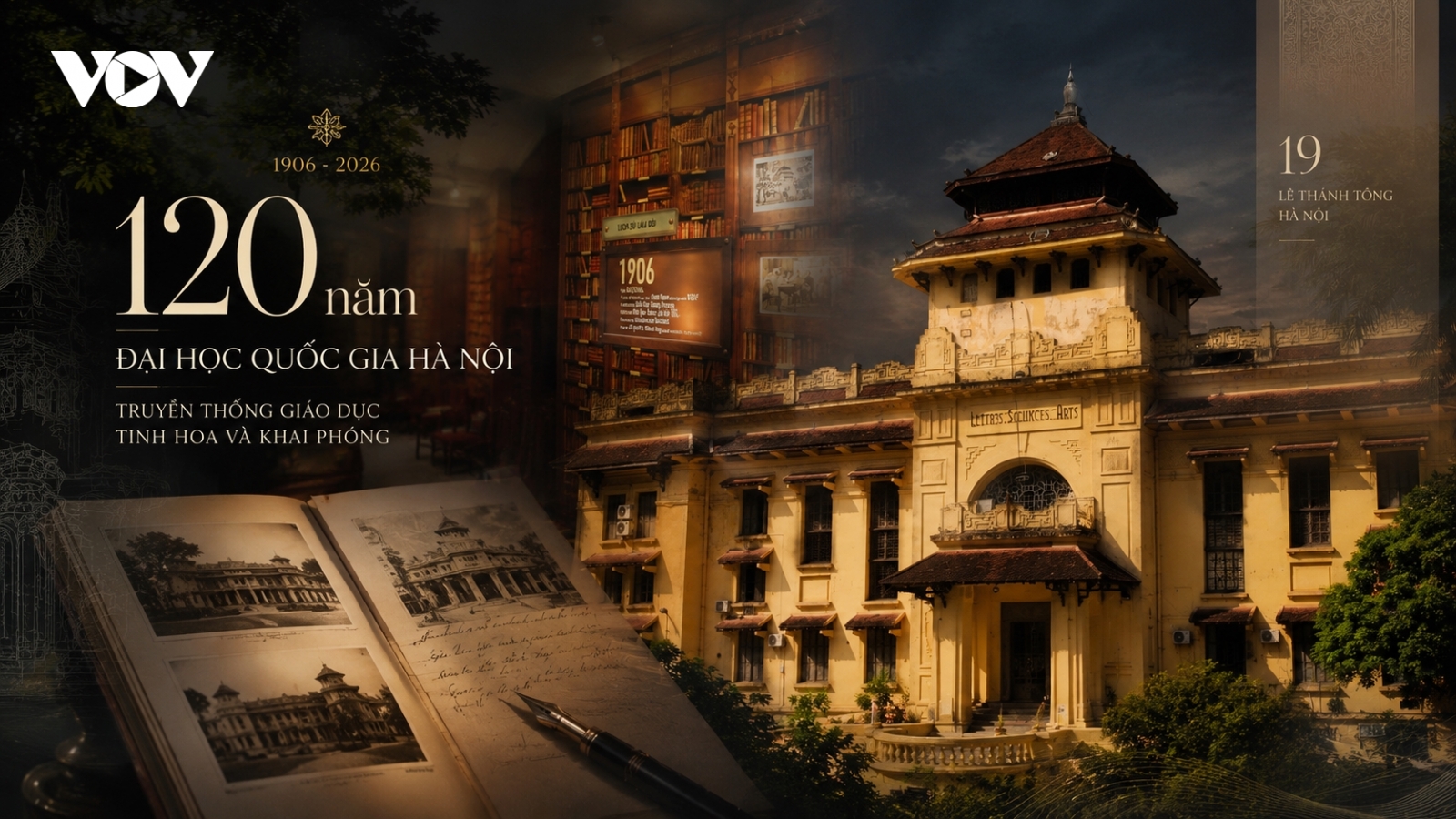 Triển lãm 120 năm Đại học Quốc gia Hà Nội: Đánh thức ký ức giảng đường Đông Dương