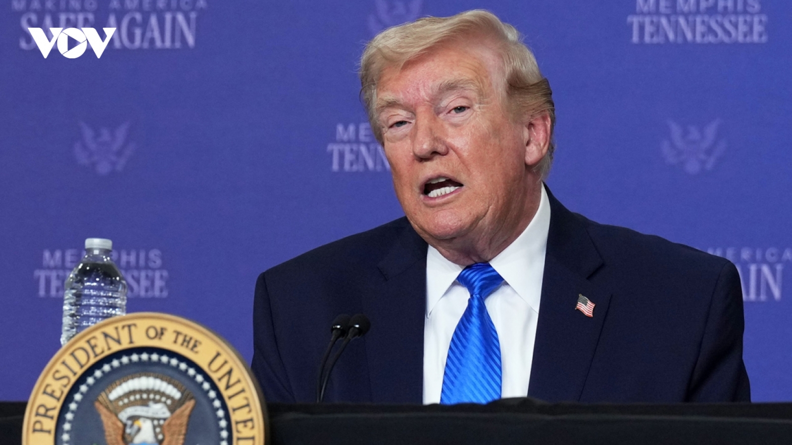 Ông Trump tuyên bố Mỹ sẽ thu hồi kho uranium đã làm giàu của Iran