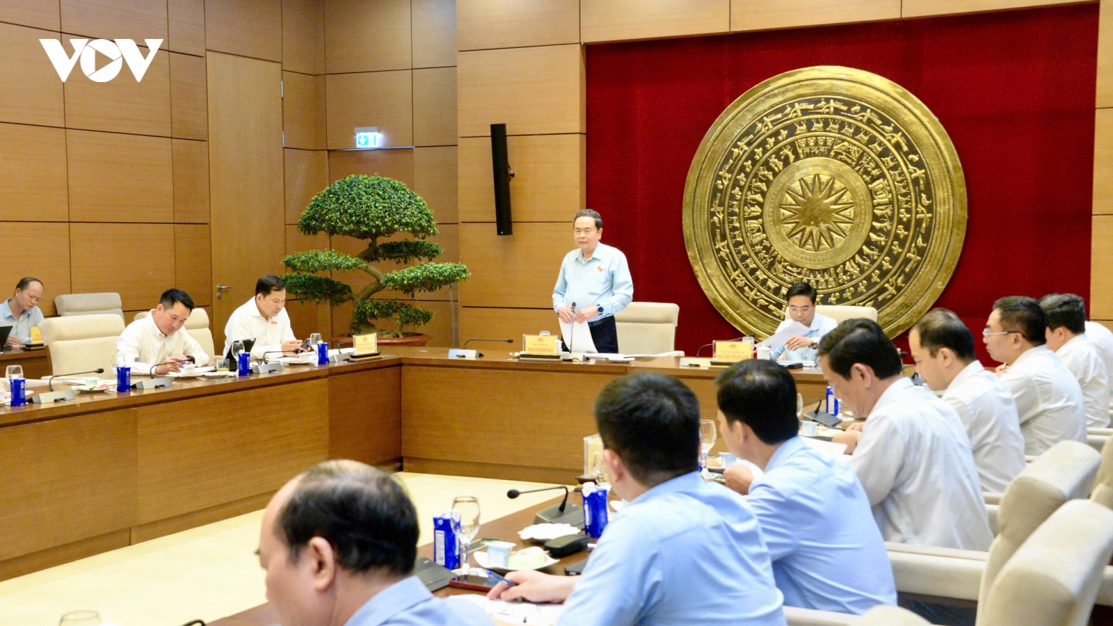 Chủ tịch Quốc hội làm việc với Ủy ban Quốc phòng, An ninh và Đối ngoại