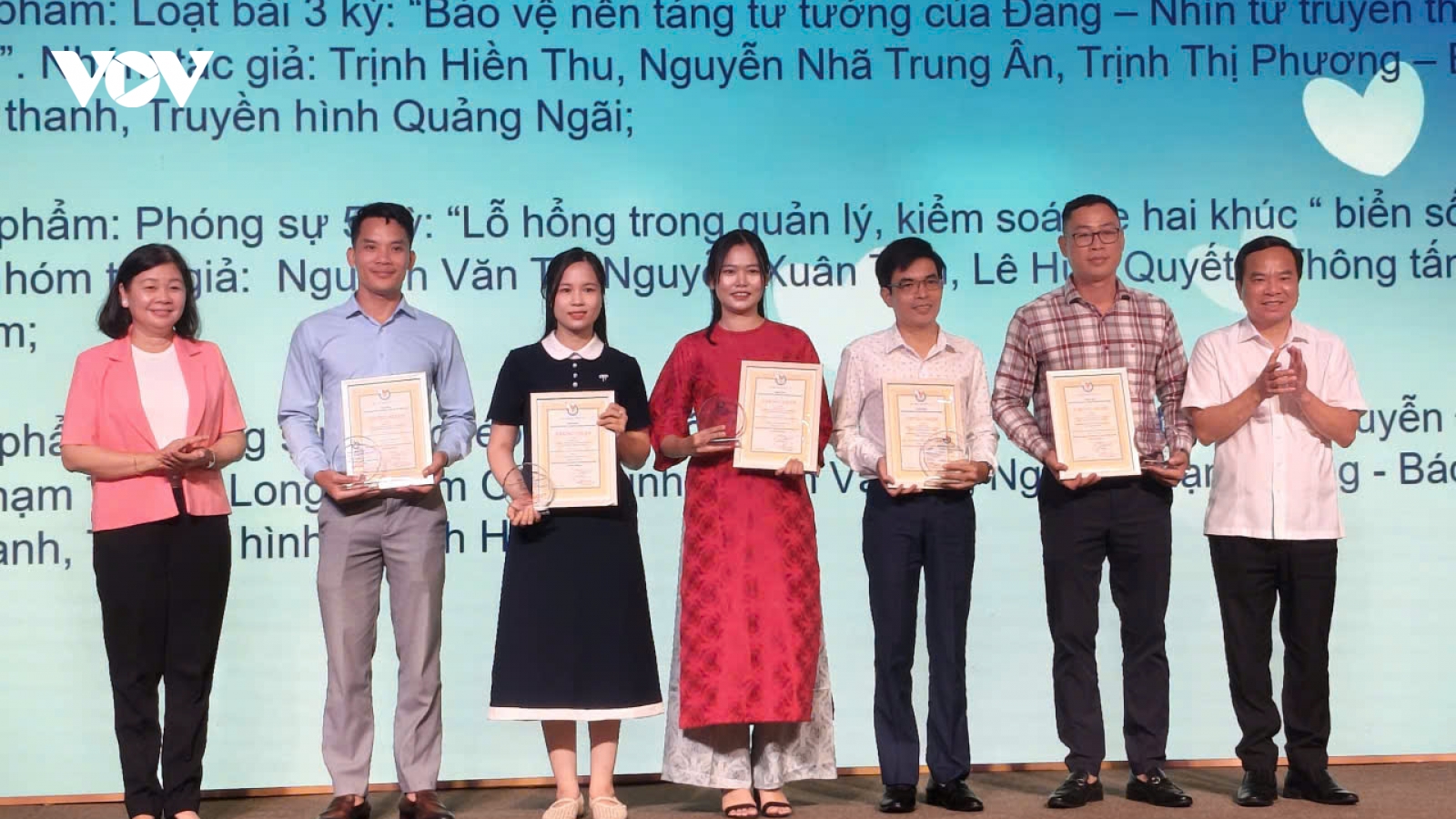 Trao giải tác phẩm báo chí xuất sắc khu vực Tây Nguyên và Duyên hải miền Trung
