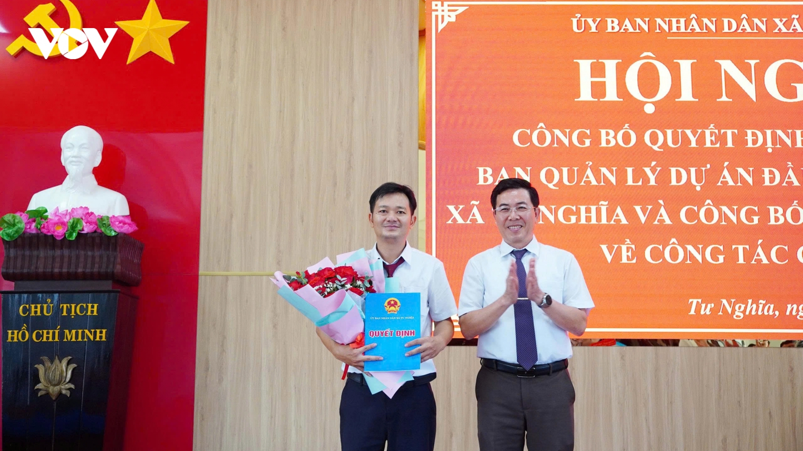 Thành lập Ban Quản lý dự án đầu tư xây dựng cấp xã đầu tiên ở Quảng Ngãi