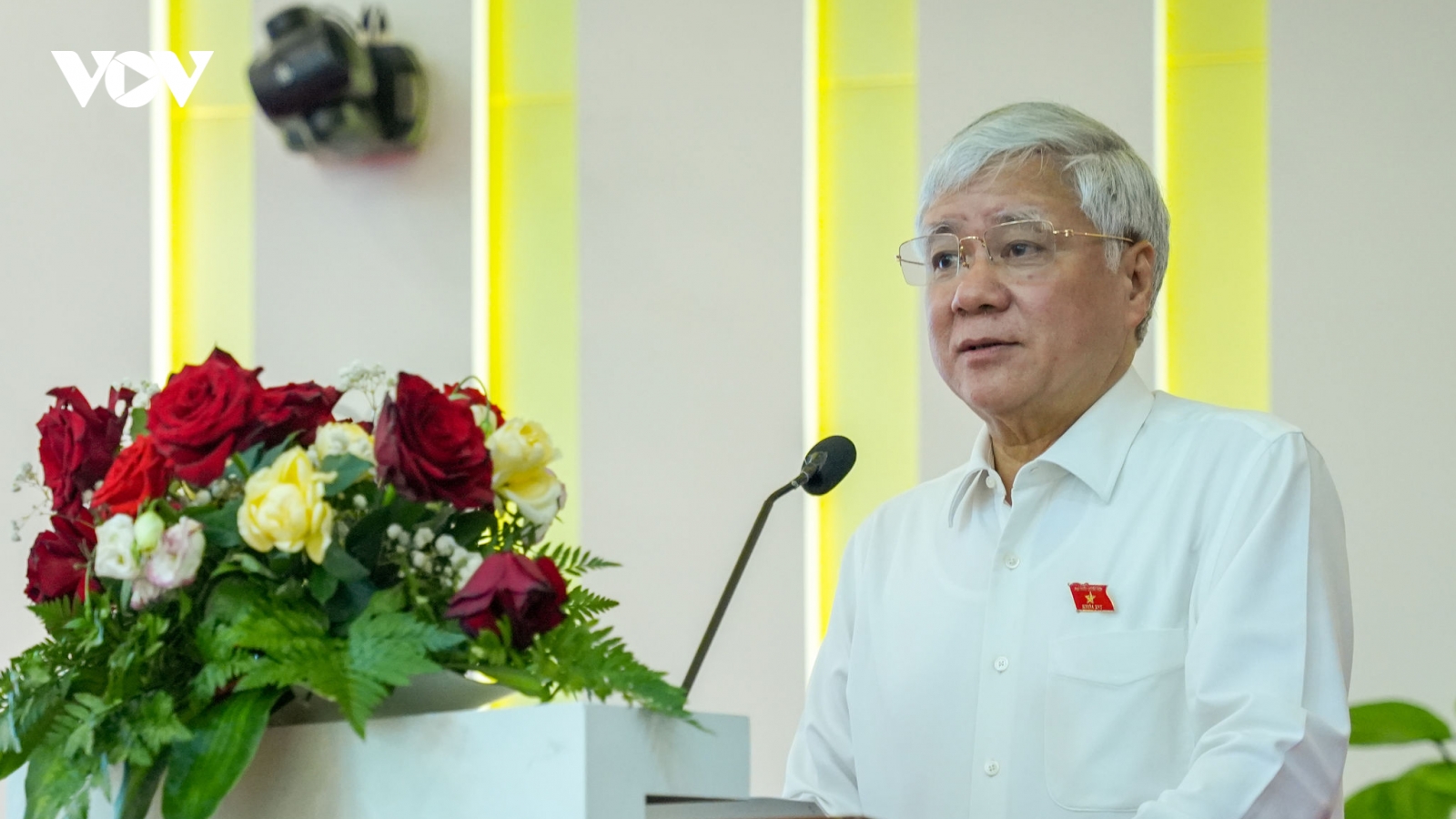 Ông Đỗ Văn Chiến dự hội nghị bồi dưỡng Đại biểu Quốc hội người dân tộc thiểu số