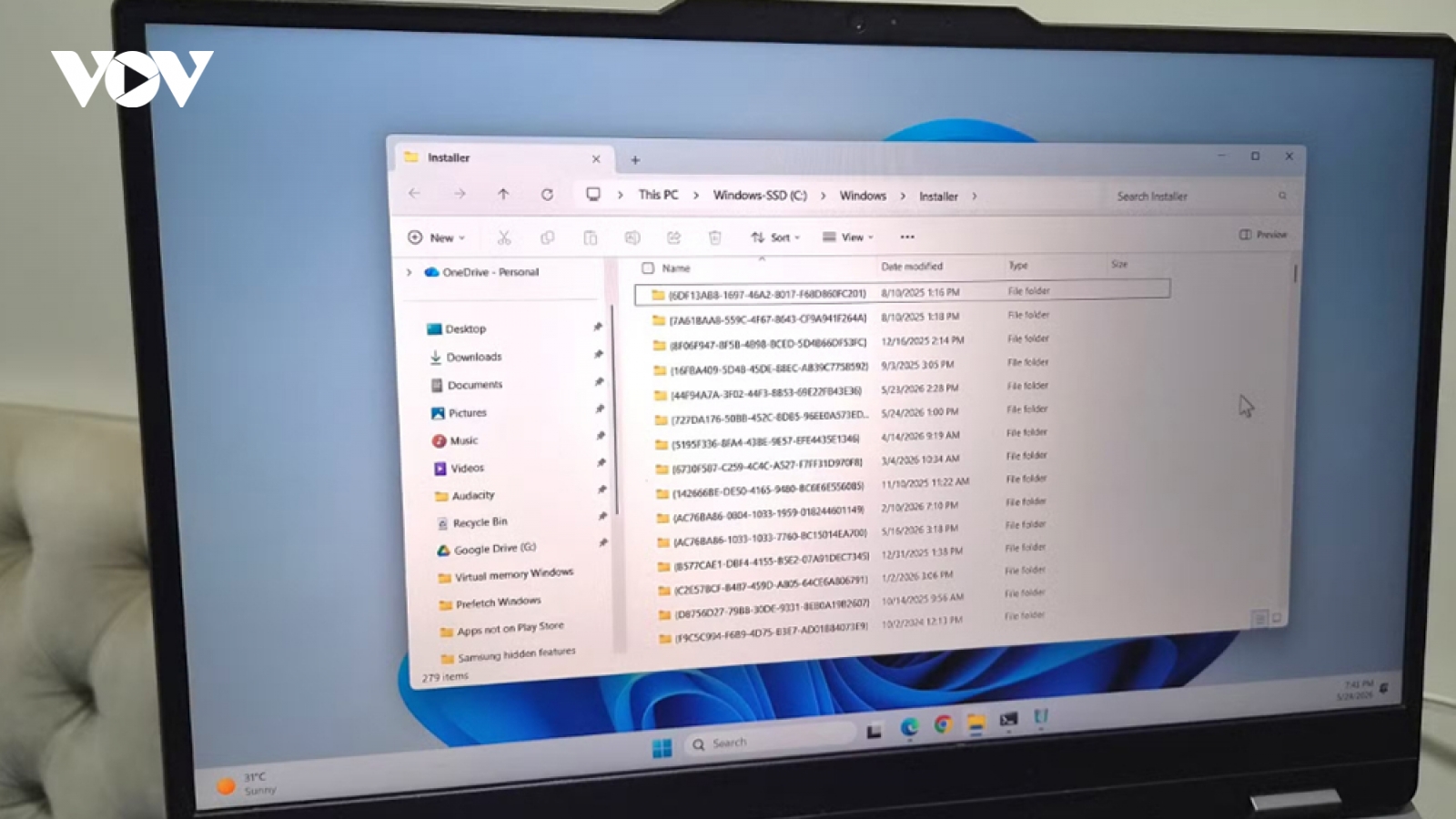 Nhiều người bất ngờ khi thấy thư mục Windows ngốn hàng chục GB trên máy tính